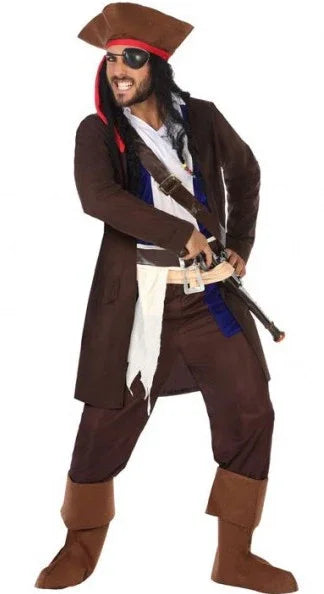 Disfraz de Pirata Caribeño Adultos Atosa